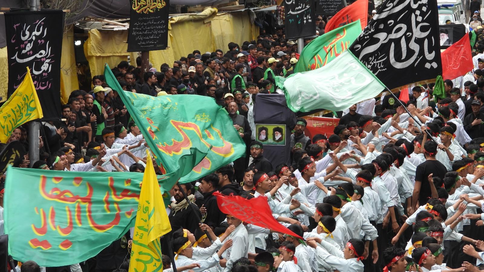 moharram Procession in Kargil by MES students